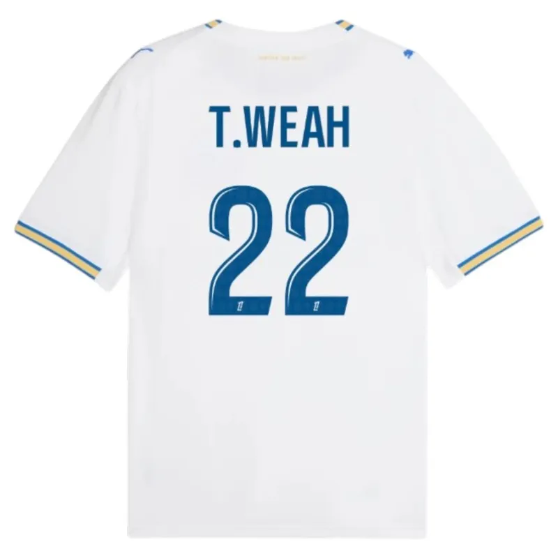 Marseille T.WEAH 2026/27 Home Kids Kit Jersey