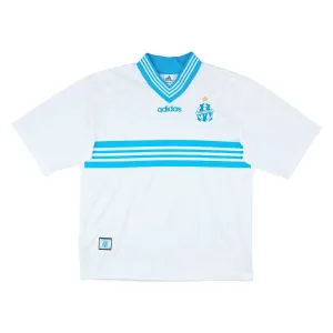 Marseille 1996/97 Retro Home Jersey - White