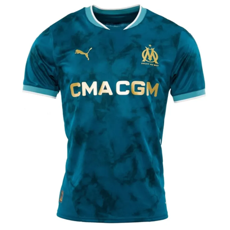 Olympique de Marseille 2024/25 Maglia di trasferta - Blu