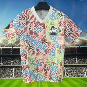 Olympique de Marseille Training Kit 2024/25 - Pink