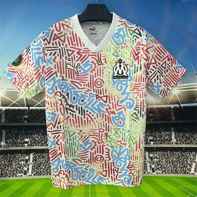 Kit di allenamento di Olympique de Marseille 2024/25 - Rosa