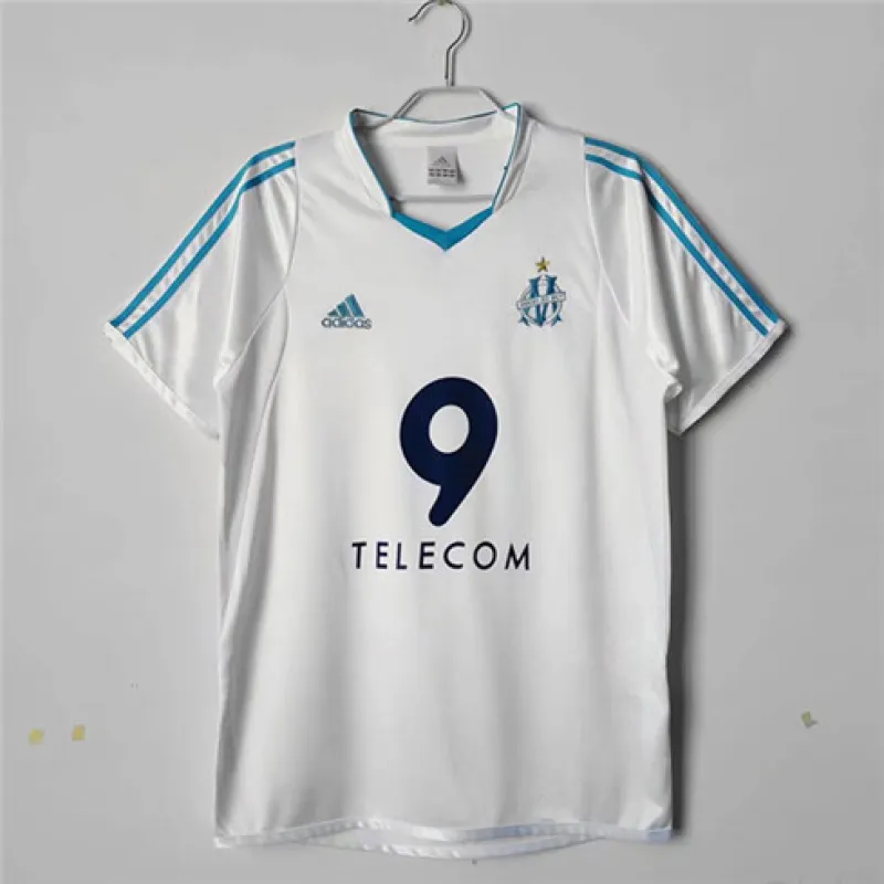 Marseille Mayotte Retro Jersey 2003/04 Home - White