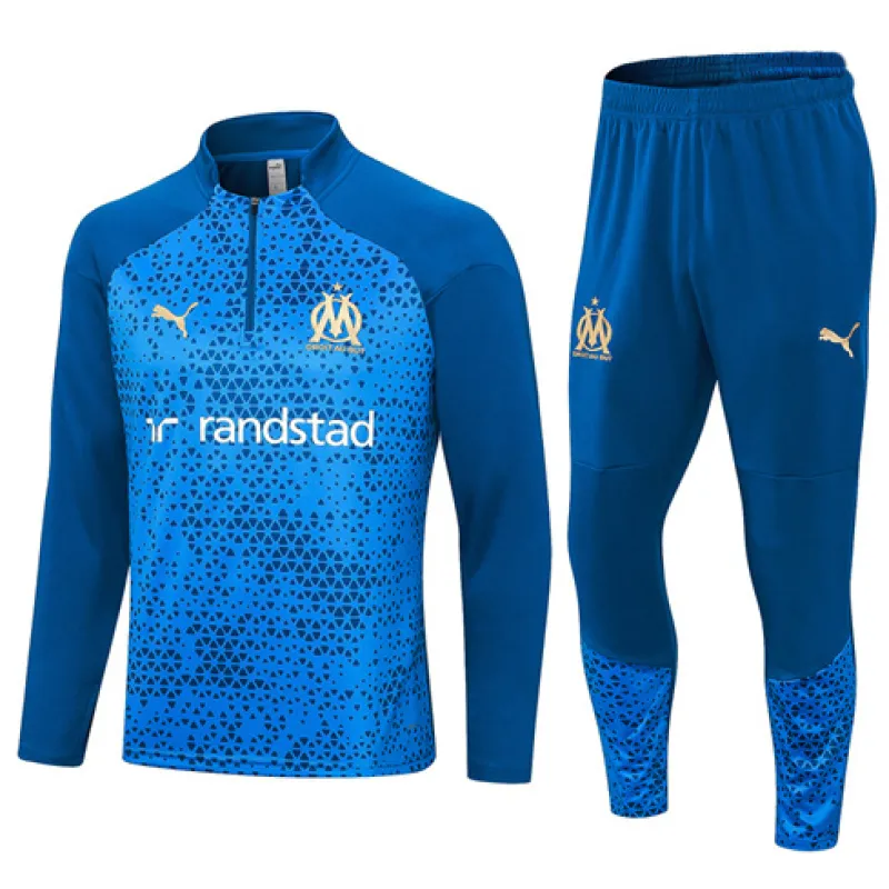 Combinaison de sport pour enfants d'Olympique de Marseille pour 2024/25 - Bleu