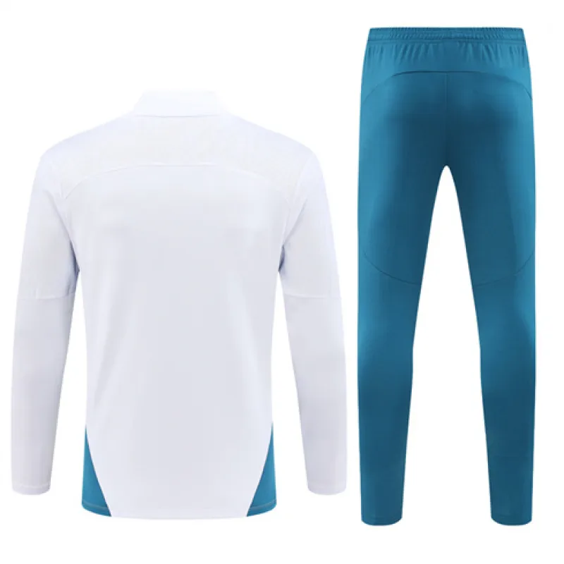 Olympique de Marseille children's tracksuit for 2024/25 - White