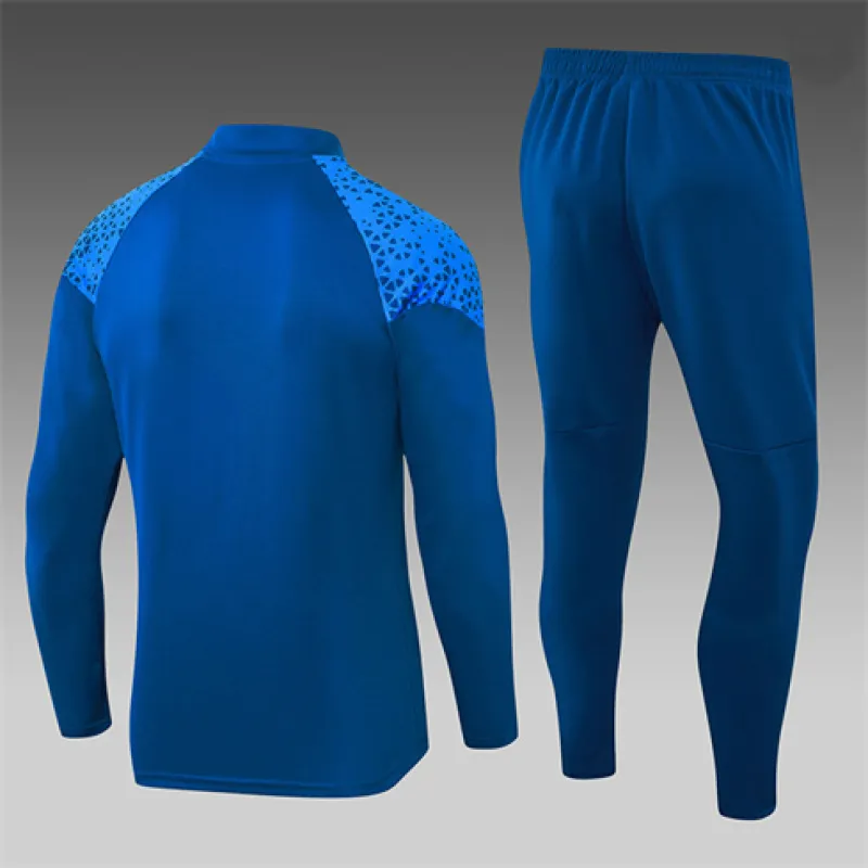 Olympique de Marseille children's tracksuit for 2024/25 - Blue