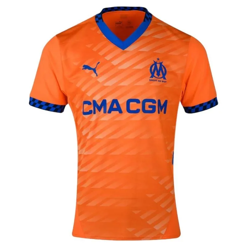 Marseille Kids' 2024/25 Third Jersey Set - Orange