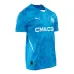 Marseille Kids' 2024/25 Blue Goalkeeper Jersey and Shorts Set