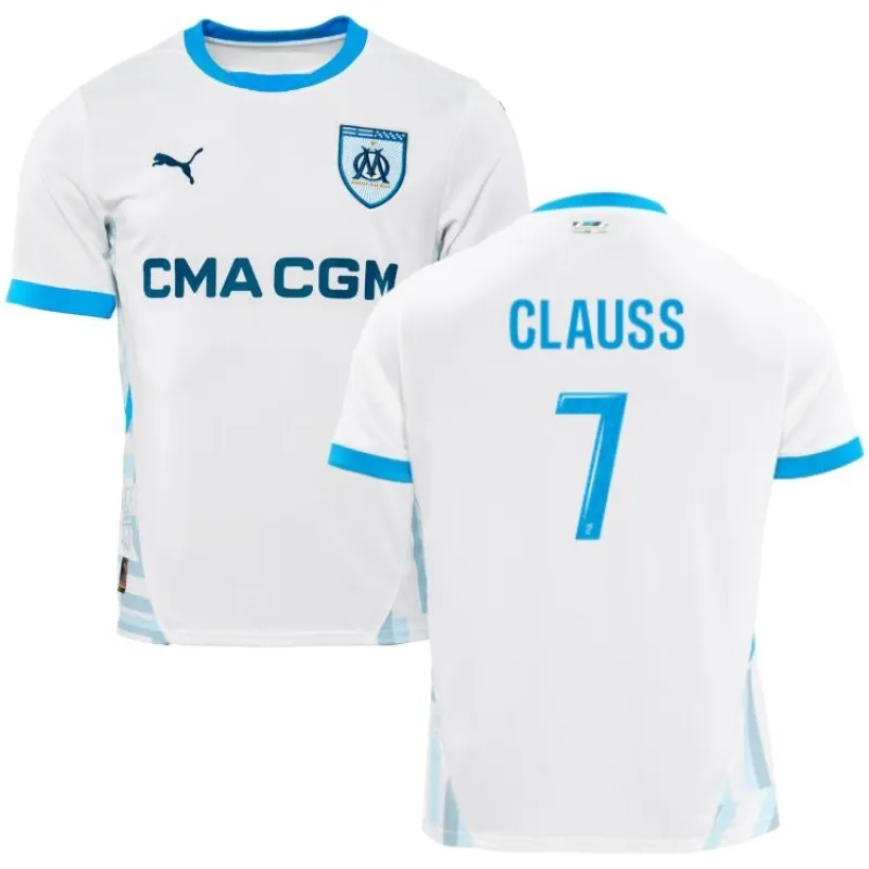 Camiseta de casa 2024/25 de Clauss Marsella - Blanco