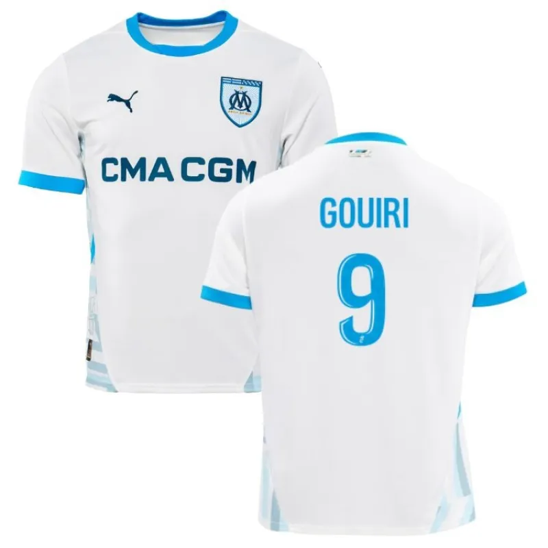 Maglia di casa 2024/25 di Gouiri Marsiglia - Bianco