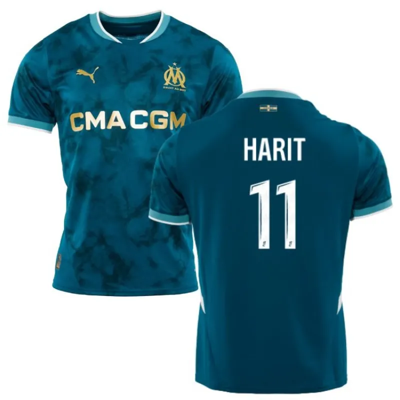 HARIT Marseille 2024/25 Away Jersey - Blue
