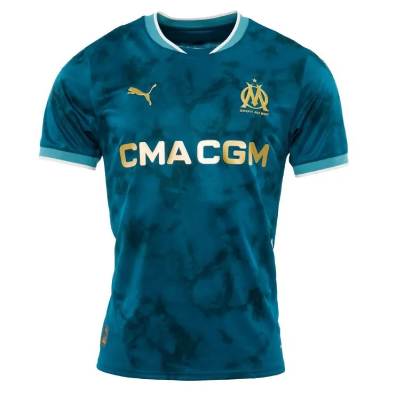 Set de camiseta para niños de fuera de casa 2024/25 de HARIT Marsella - Azul​