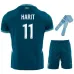 Set de camiseta para niños de fuera de casa 2024/25 de HARIT Marsella - Azul​