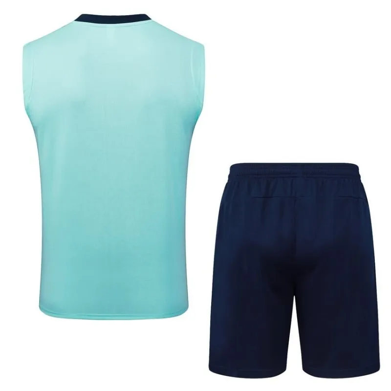 Marseille 2025/26 Shorts & Tank Top Set - Blue