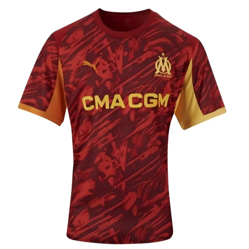 Maillot de gardien de l'Olympique de Marseille 2025/26 - Rouge