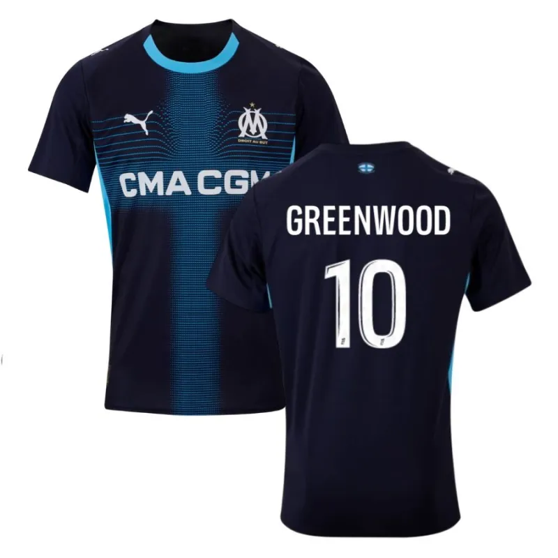Marseille 2025/26 GREENWOOD Away Jersey