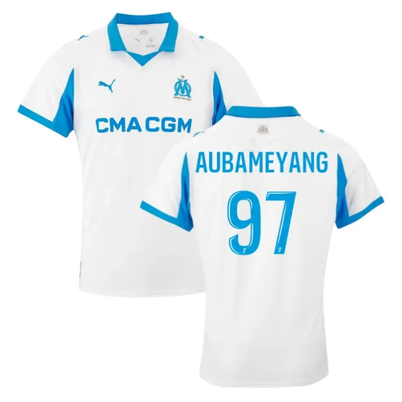 Camiseta Marsella local 25/26 AUBAMEYANG
