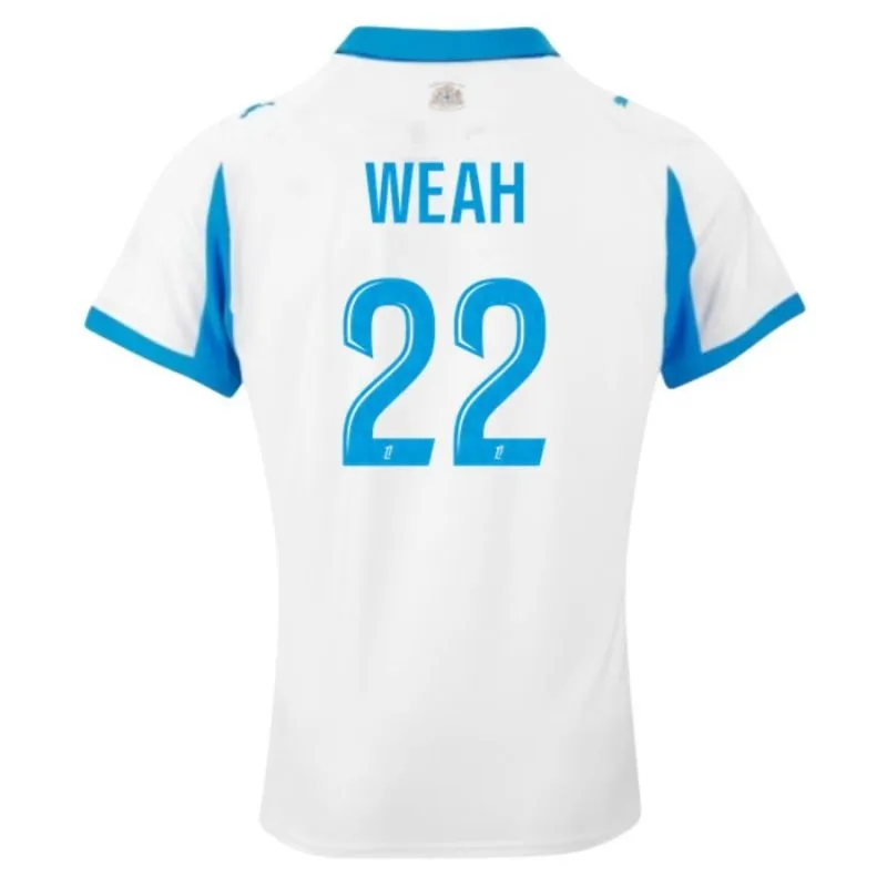 Marseille WEAH 2025/26 Home Kids' Jersey Set - White