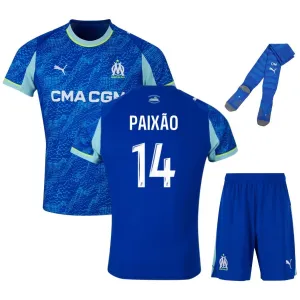 Marseille PAIXAO 2025/26 Third Kids’ Kit - Blue