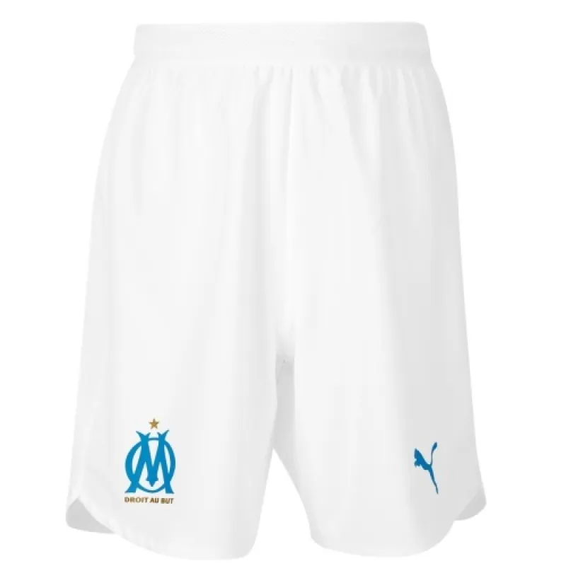 Marseille PAVARD 2025/26 Home Kids Kit - White