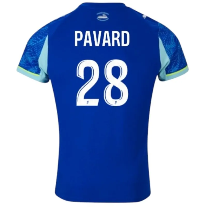 Marseille PAVARD 2025/26 Tercera Camiseta Infantil - Azul