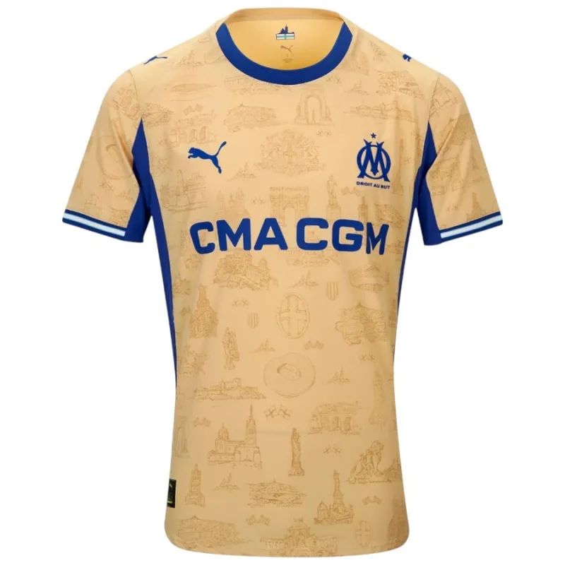 Marseille 2025/26 Fourth Player Jersey
