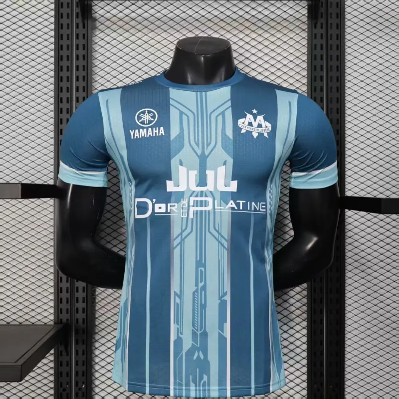 Olympique de Marseille Spieler-Trikot Sonderedition 2025/26 - Cyan