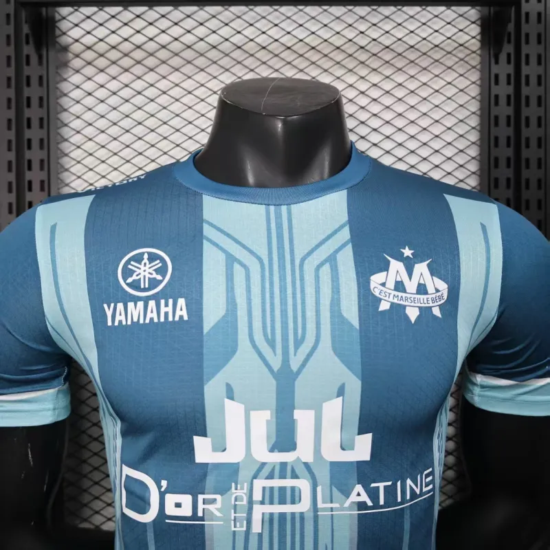 Olympique de Marseille Spieler-Trikot Sonderedition 2025/26 - Cyan