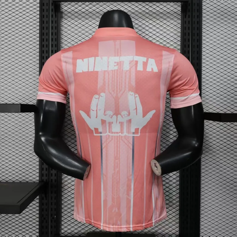 Olympique de Marseille 2025/26 Special Edition Player Jersey - Pink