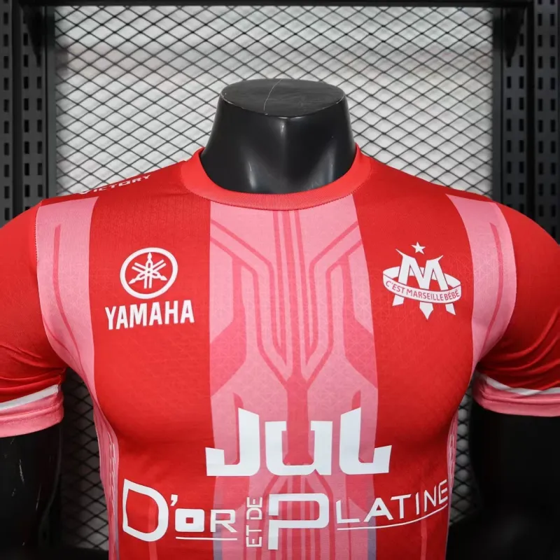 Olympique de Marseille 2025/26 Special Edition Player Jersey - Red