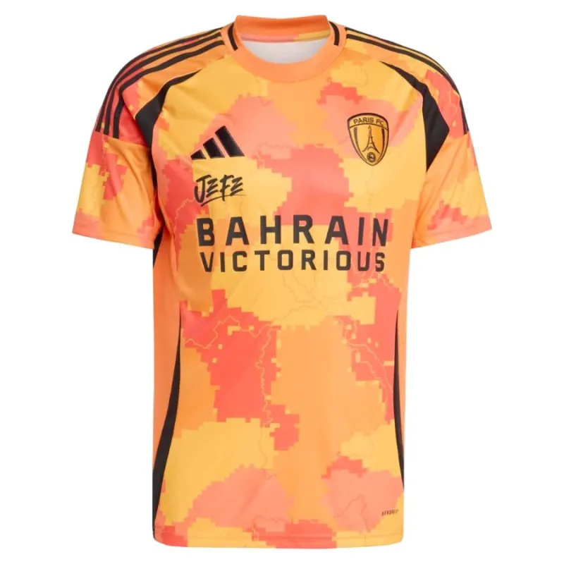 Maillot troisième junior Paris FC 2025/26 Orange