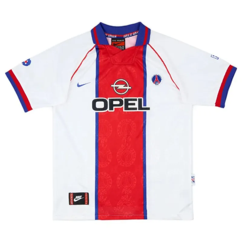 Paris Saint-Germain 1996/97 Retro Away Jersey - White/Red