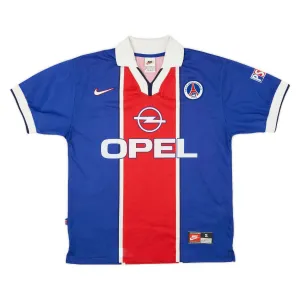 Paris Saint-Germain 1997/98 Retro Home Jersey - Blue/Red