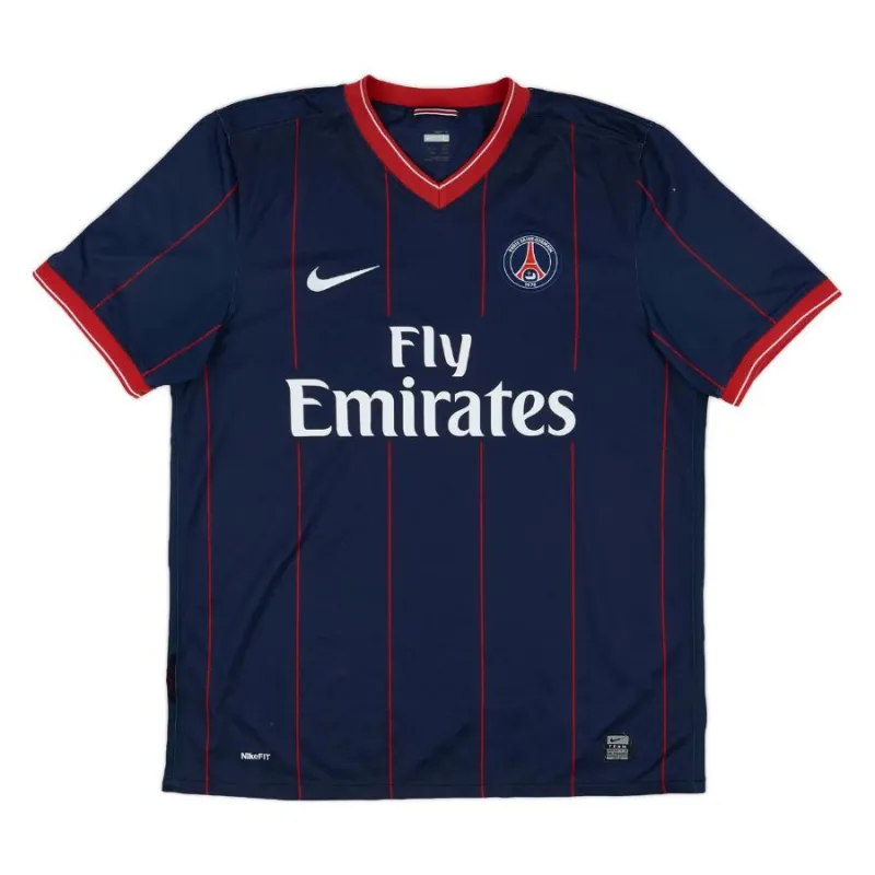 Paris Saint-Germain 2009/10 Retro Home Jersey - Blue/Red
