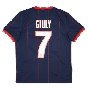 Paris Saint-Germain GIULY 2009/10 Retro-Heimtrikot - Blau/Rot