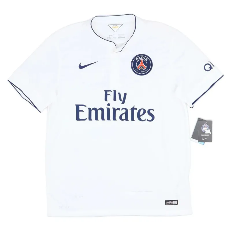 Paris Saint-Germain T.SILVA 2014/15 Retro-Auswärtstrikot - Weiß