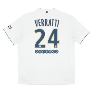 Paris Saint-Germain VERRATTI 2014/15 Retro-Auswärtstrikot - Weiß