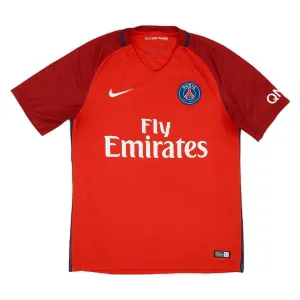 Paris Saint-Germain 2016/17 Retro-Auswärtstrikot - Rot
