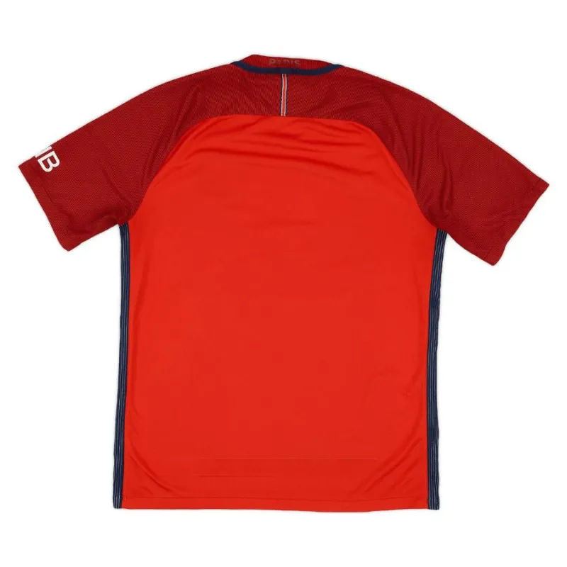 Paris Saint-Germain 2016/17 Retro-Auswärtstrikot - Rot