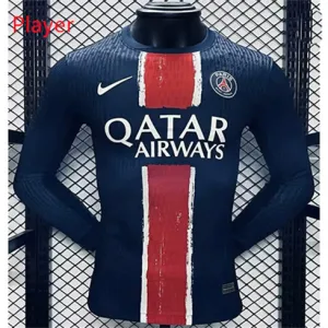 Maillot de joueur manches longues domicile de Paris Saint-Germain 2024/25 - Bleu