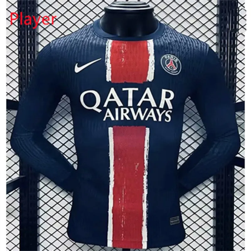 Maillot de joueur manches longues domicile de Paris Saint-Germain 2024/25 - Bleu