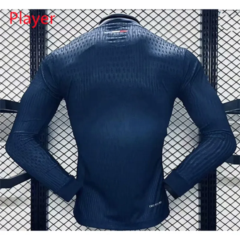 Maillot de joueur manches longues domicile de Paris Saint-Germain 2024/25 - Bleu