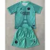 Maglia e pantaloncini per bambini di Paris Saint-Germain 2024/25 - Verde