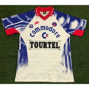 Paris Saint - Germain Retro Jersey 1993/94 Away - White