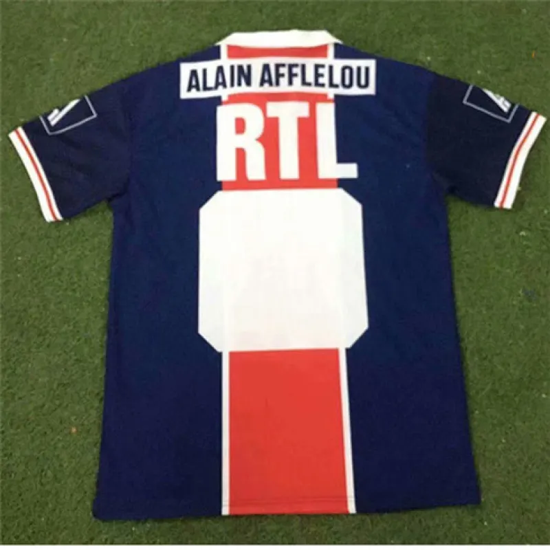 Paris Saint - Germain Rétro 1990/91 Terrain Domestique - Bleu