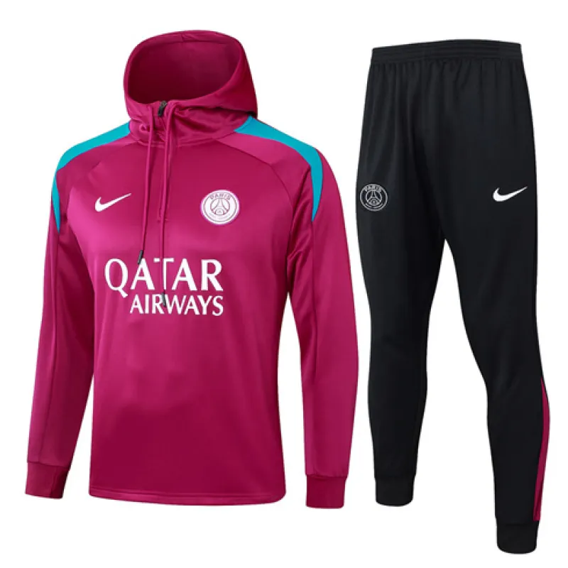 Paris Saint - Germain Kapuzenpullover Sportbekleidung 2024/25 - Rot