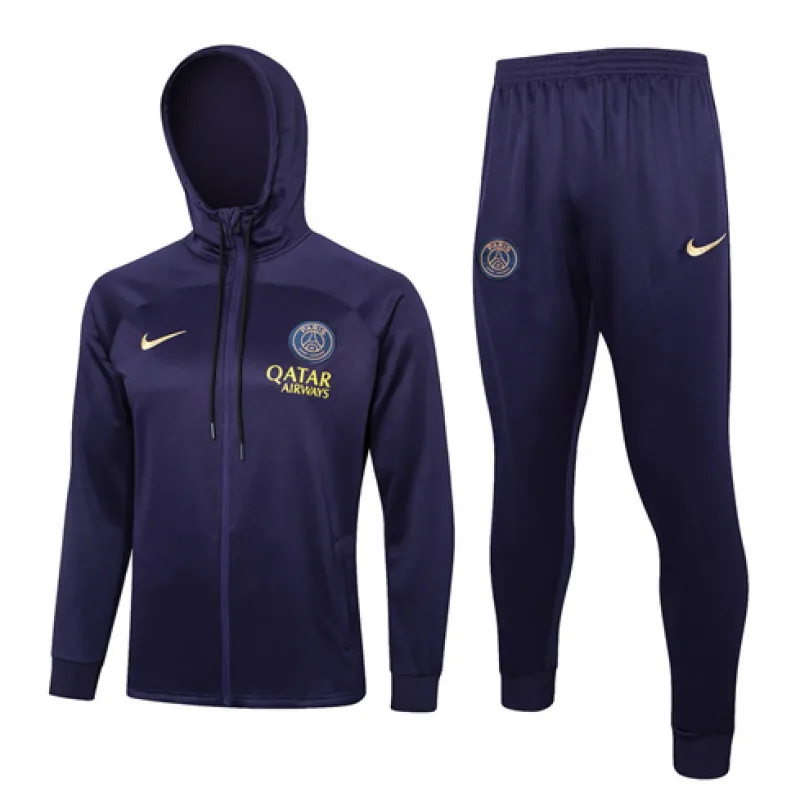 Chaqueta deportiva con capucha de Paris Saint - Germain 2024/25 - Morado
