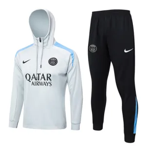 Paris Saint - Germain hooded sportswear 2024/25 - Light grey
