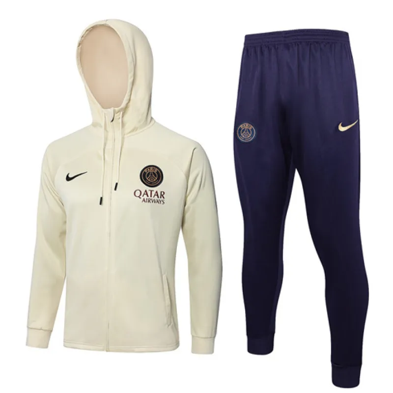 Chaqueta deportiva con capucha de Paris Saint-Germain 2024/25 - Albaricoque