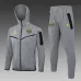 Paris Saint - Germain Kapuzen Sportjacke 2024/25 - Grau