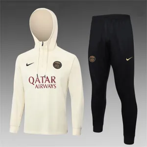 Vêtements de sport à capuche pour enfants de Paris Saint-Germain 2024/25 - Abricot